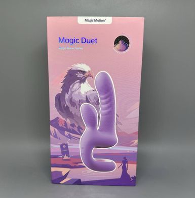 Смарт-пульсатор с вибрацией Magic Motion Magic Duet Purple сиреневый - фото