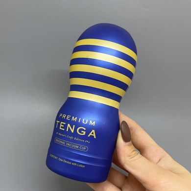 Мастурбатор глубокая глотка + вакуум Tenga Premium Original Vacuum Cup - фото