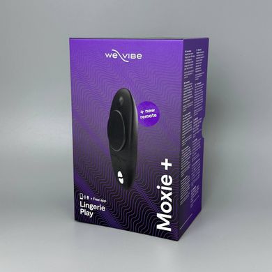 WE-VIBE Moxie + Black смарт-вибратор в трусики черный - фото