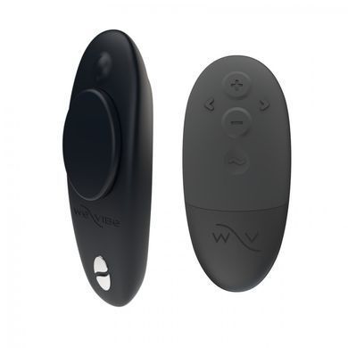 WE-VIBE Moxie+ Black  смарт-вібратор у трусики чорний - фото