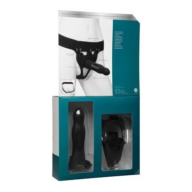 Страпон Doc Johnson Body Extensions BE Daring (длина 17,8 см; диаметр 4,45 см) - фото