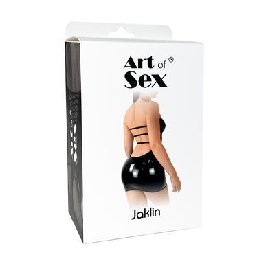 Виниловое платье с открытой спиной Art of Sex Jaklin красное L-2XL