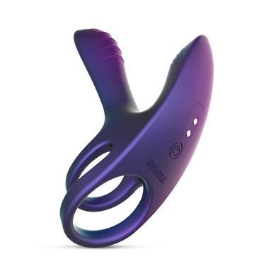 Ерекційне віброкільце Hueman Infinity Ignite Vibrating Cock Ring - фото