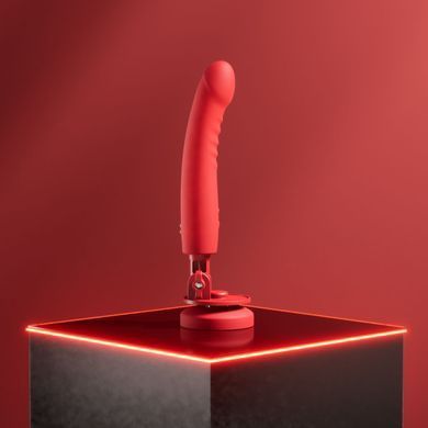 Фаллоподобный смарт-вибратор Lovense Mission 2 Vibrating suction cup dildo (20 см) - фото