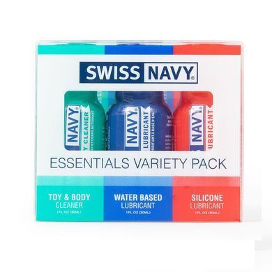 Набір Swiss Navy Essentials Variety Pack (3х30 мл)