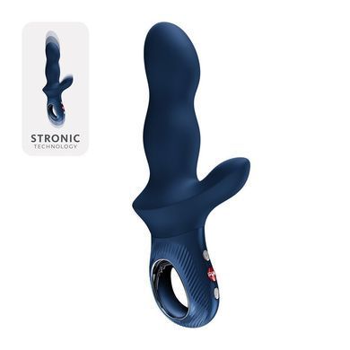 Пульсатор з вібрацією Fun Factory Bi Stronic Crave Nightblue синій - фото