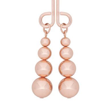 Зажим для клитора Rosy Gold Clitoris Clamp Subtle Weight - фото
