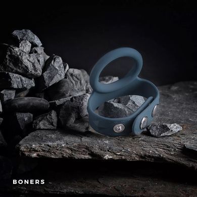 Ерекційне кільце Boners Cock & Ball Strap L - фото