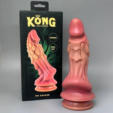 Фалоімітатор Kong Silicone The Dragon (21,5 см) - фото