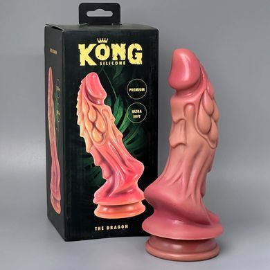 Фалоімітатор Kong Silicone The Dragon (21,5 см) - фото