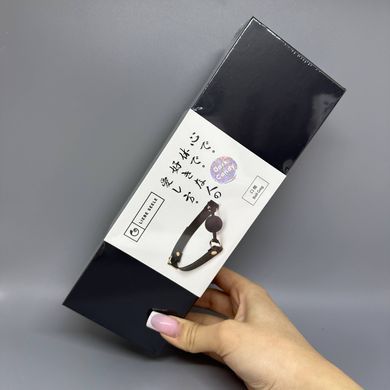 Кляп с шариком Liebe Seele Black Organosilicon Ball Gag - фото