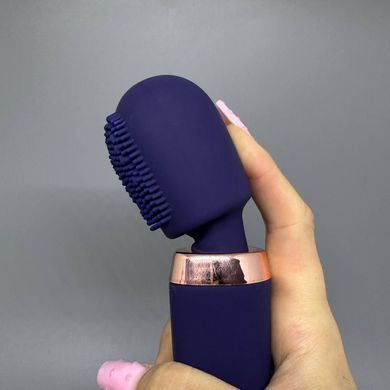 Вибромассажер с щеточкой Love to Love Brush Crush Midnight Indigo - фото