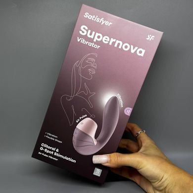 Satisfyer Supernova Old Rose - вакуумний вібратор рожевий - фото