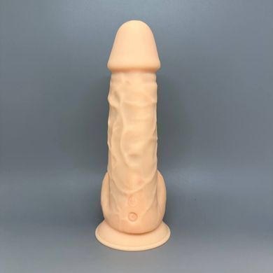 Фаллоимитатор с вибрацией с пультом Silexd Norman Vibro Flesh Model 1 size 8,5in (21,5 см) - фото