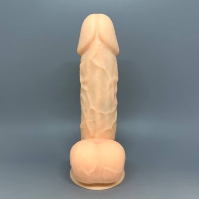 Фаллоимитатор с вибрацией с пультом Silexd Norman Vibro Flesh Model 1 size 8,5in (21,5 см) - фото