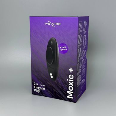 WE-VIBE Moxie+ Black  смарт-вібратор у трусики чорний - фото