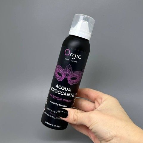 Шипучая пенка для массажа ORGIE Acqua Crocante (150 мл) маракуйя - фото