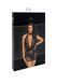 Платье Noir Handmade F313 Mythos mini flocked mesh dress with jewelry rhinestone chain M