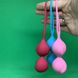 Набір вагінальних кульок Satisfyer balls C02 double (3 шт) - фото товару