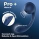 Satisfyer Pro+ Wave 4 Connect App - вакуумний смарт-вібратор - фото товару
