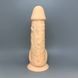 Фаллоимитатор с вибрацией с пультом Silexd Norman Vibro Flesh Model 1 size 8,5in (21,5 см) - фото товара