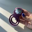 SVAKOM Tammy - двойное эрекционное кольцо с вибрацией фиолетовое