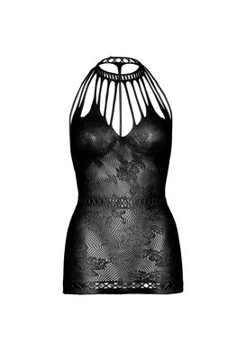 Эротическое платье Leg Avenue Strappy Lace mini dress OS Black