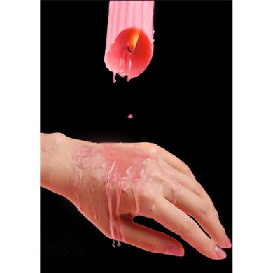 БДСМ свеча UPKO Low temperature wax candle 150 г розовая
