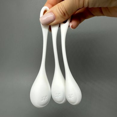 Набор вагинальных шариков Satisfyer Yoni Power 1 White белый - фото
