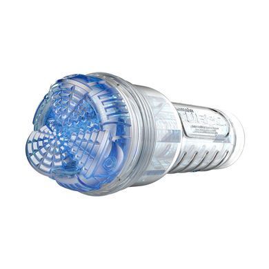 Прозорий мастурбатор Fleshlight Turbo Blue Ice core - фото