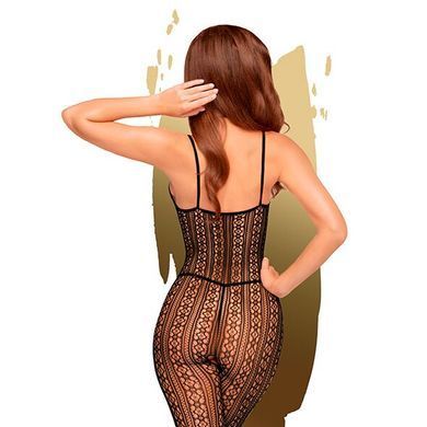 Бодістокінг Penthouse - Dark Wish Black S/L - фото