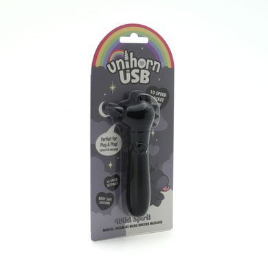 Минивибратор-единорожка Unihorn USB Bullet Wild Spirit - фото