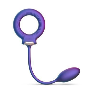 Ерекційне віброкільце з віброяйцем Hueman Eclipse Anal Vibrator - фото
