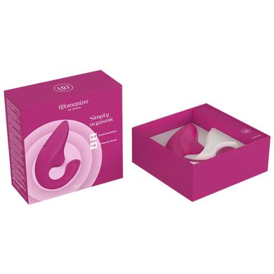 Womanizer Blend Vibrant Rose - стимулятор клитора c вибрацией - фото