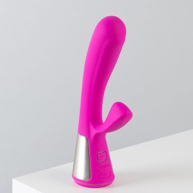 Kiiroo Ohmibod Fuse - интерактивный вибратор-кролик розовый - фото
