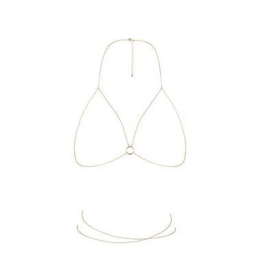 Цепочка портупея Bijoux Indiscrets Magnifique Bra Chain Gold