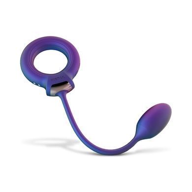 Ерекційне віброкільце з віброяйцем Hueman Eclipse Anal Vibrator - фото
