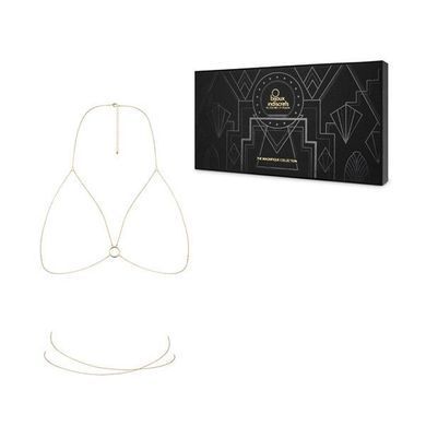 Цепочка портупея Bijoux Indiscrets Magnifique Bra Chain Gold