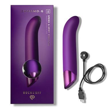 Rocks Off Chaiamo G Purple - вібратор для точки G - фото