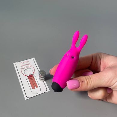 Вібропуля Adrien Lastic Pocket Vibe Rabbit рожева - фото