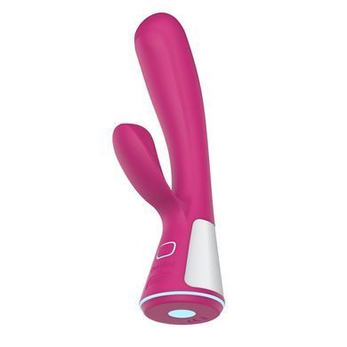 Kiiroo Ohmibod Fuse - интерактивный вибратор-кролик розовый - фото