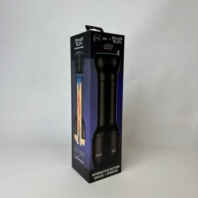 Kiiroo Feel Mouth PowerBlow Combo Set - мастурбатор+вакуумна насадка - фото