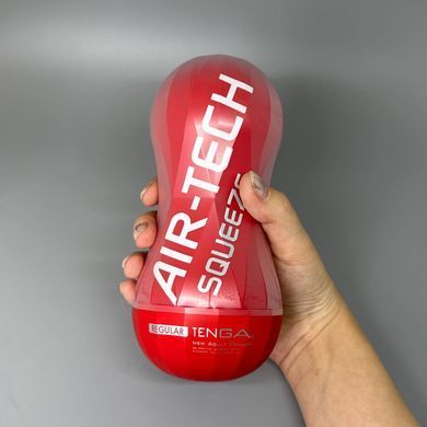 Мастурбатор Tenga Air-Tech Squeeze regular красный - фото
