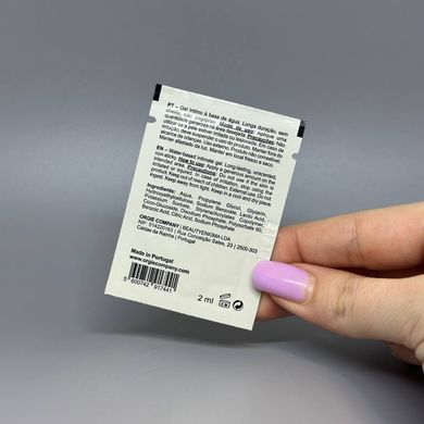 Саше лубрикант на водній основі з текстурою сперми Orgie SEMEN LUBE intimate gel (2 мл)