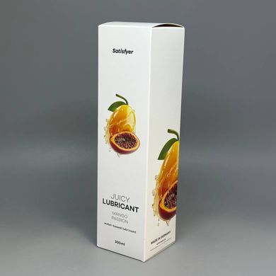 Лубрикант з ароматом манго та маракуї Satisfyer Juicy Lubricant Mango & Passion water based 300 мл - фото