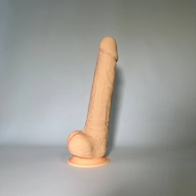 Фалоімітатор SilexD Kingston Flesh MODEL 1 15in (довжина 38 см; діаметр 7 см) - фото