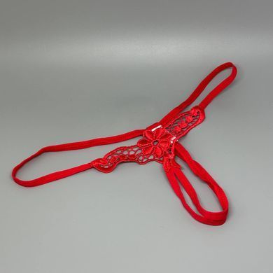 Трусики-стринги с доступом Fashion Secret DANUTA Red S/M/L