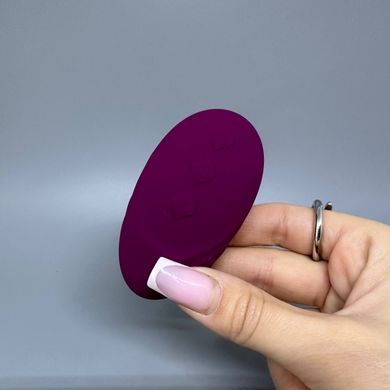 Zalo AYA Velvet Purple - смарт вибратор-бабочка в трусики двойной - фото