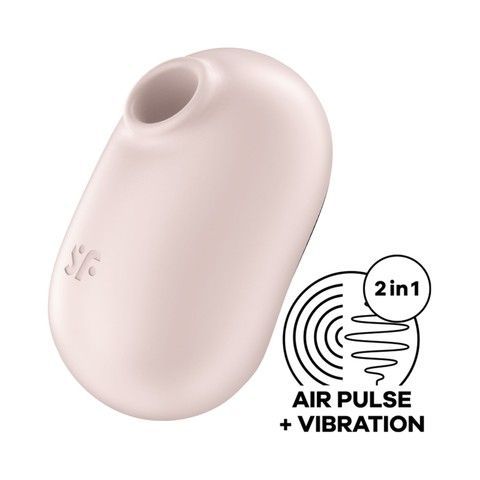 Вакуумний кліторальний стимулятор Satisfyer Pro To Go 2 Beige - фото