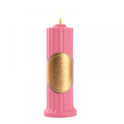 БДСМ свічка UPKO Low temperature wax candle 150 г рожева